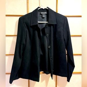 Briggs New York Petite Faux Suede Jacket